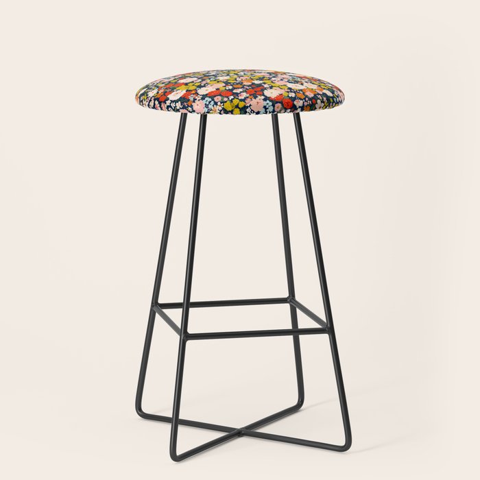 bright & tiny - blue Stool Gallery Image 1