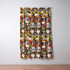 bright & tiny - blue Window Curtain Gallery Image 3