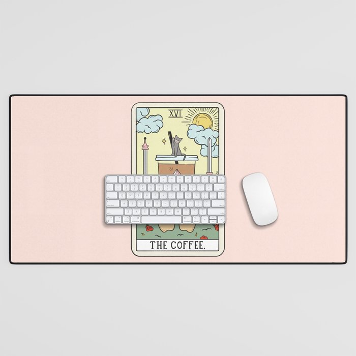 COFFEE READING UPDATED (LIGHT) Desk Mat Gallery Image 1
