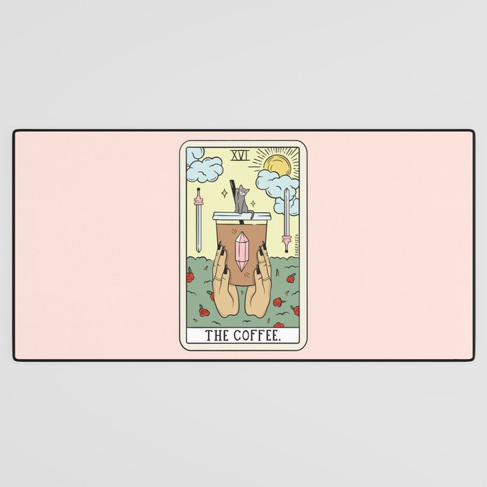 COFFEE READING UPDATED (LIGHT) Desk Mat Gallery Image 3