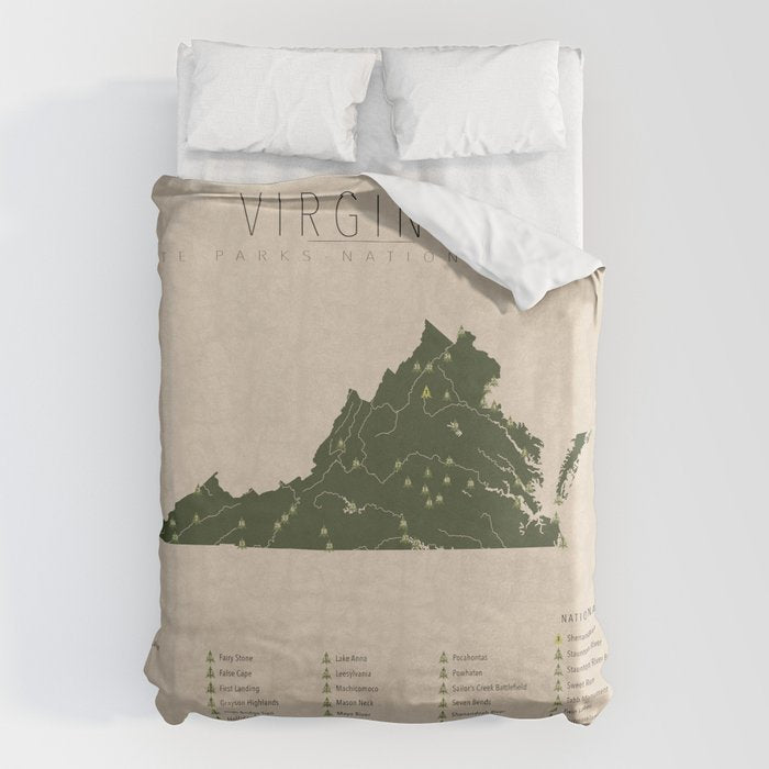 Virginia Parks Duvet Cover Gallery Image 6