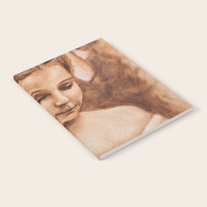 girl with the braid Notebook Gallery Image 1