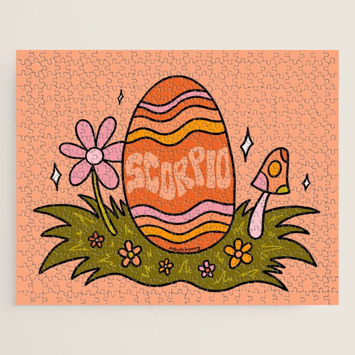 Scorpio Easter Egg Jigsaw Puzzle Gallery Image 1