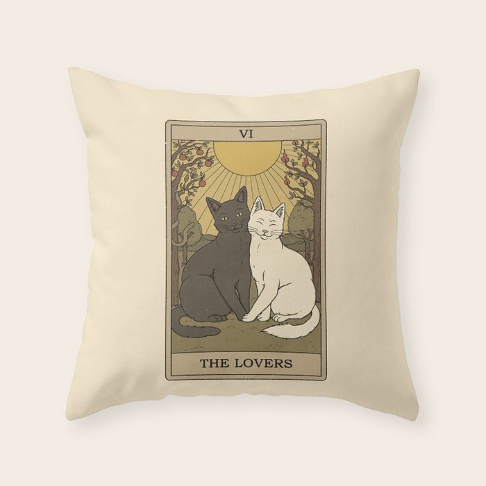The Lovers Throw Pillow Gallery Image 6