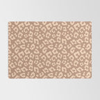 Leopard Print In Clay Brown Rug Gallery Image 2