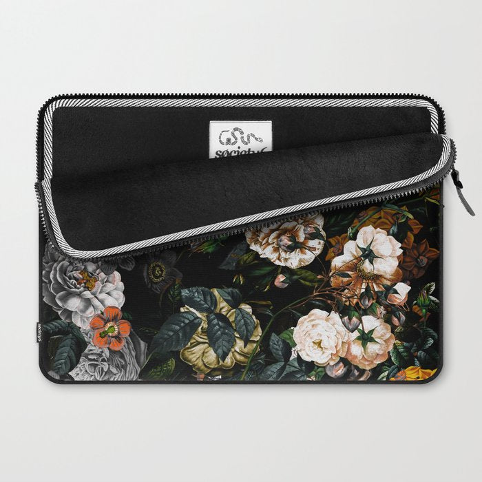 Floral Night Garden Laptop Sleeve Gallery Image 2