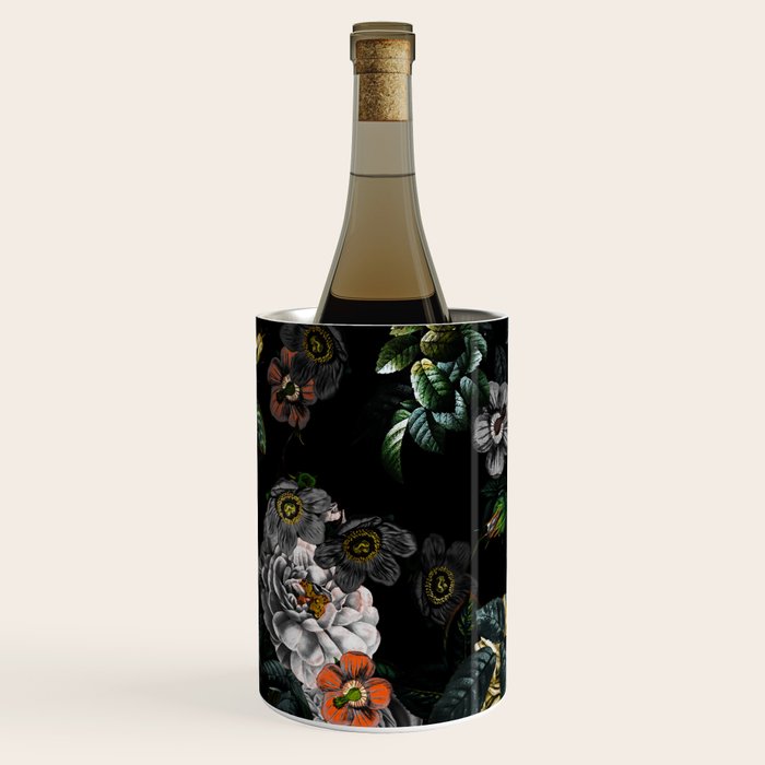 Floral Night Garden Wine Chiller Gallery Image 2