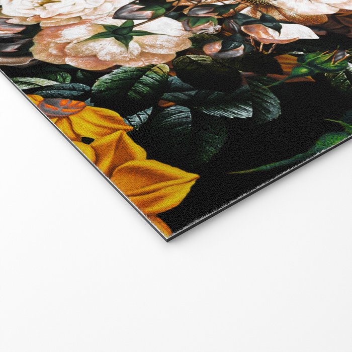 Floral Night Garden Welcome Mat Gallery Image 2