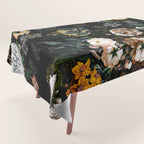 Floral Night Garden Tablecloth Gallery Image 1