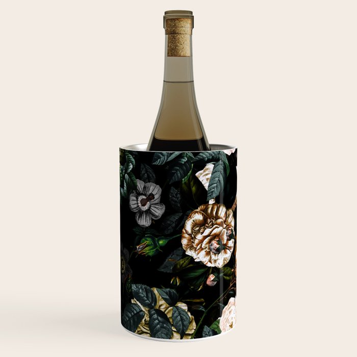 Floral Night Garden Wine Chiller Gallery Image 1