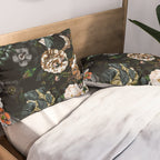 Floral Night Garden Pillow Sham Gallery Image 2