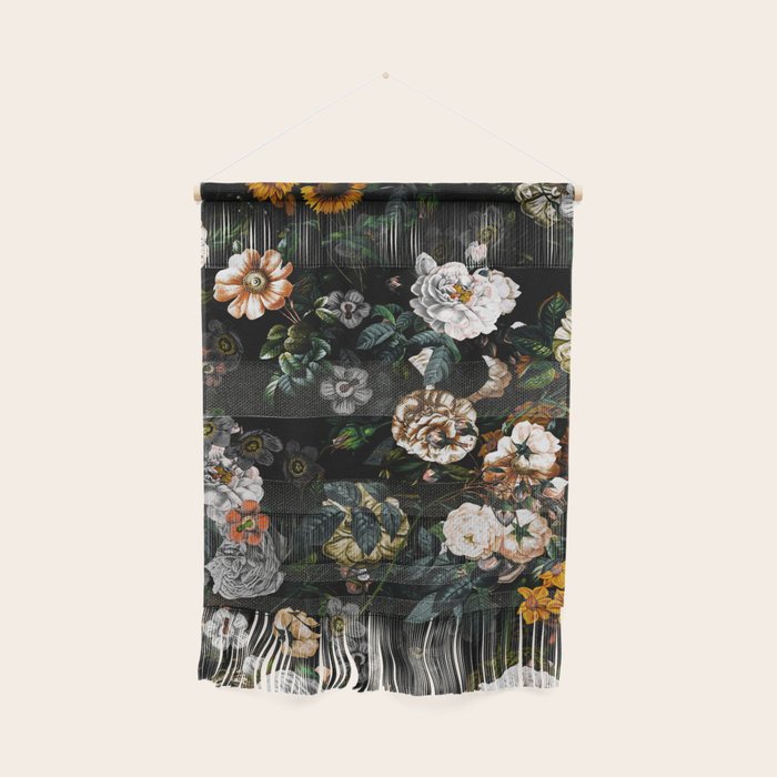 Floral Night Garden Wall Hanging Gallery Image 1