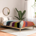 stripes rays geometric retro Comforter Gallery Image 2
