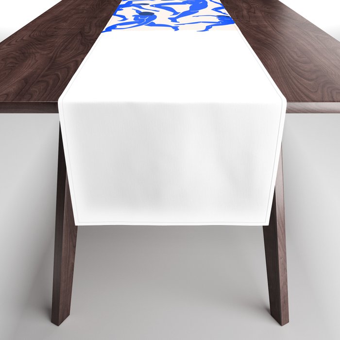 The Dance 3 | Henri Matisse - La Danse | Ultramarine Blue Edition Table Runner Gallery Image 1