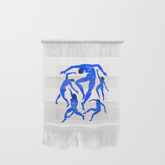 The Dance 3 | Henri Matisse - La Danse | Ultramarine Blue Edition Wall Hanging Gallery Image 1