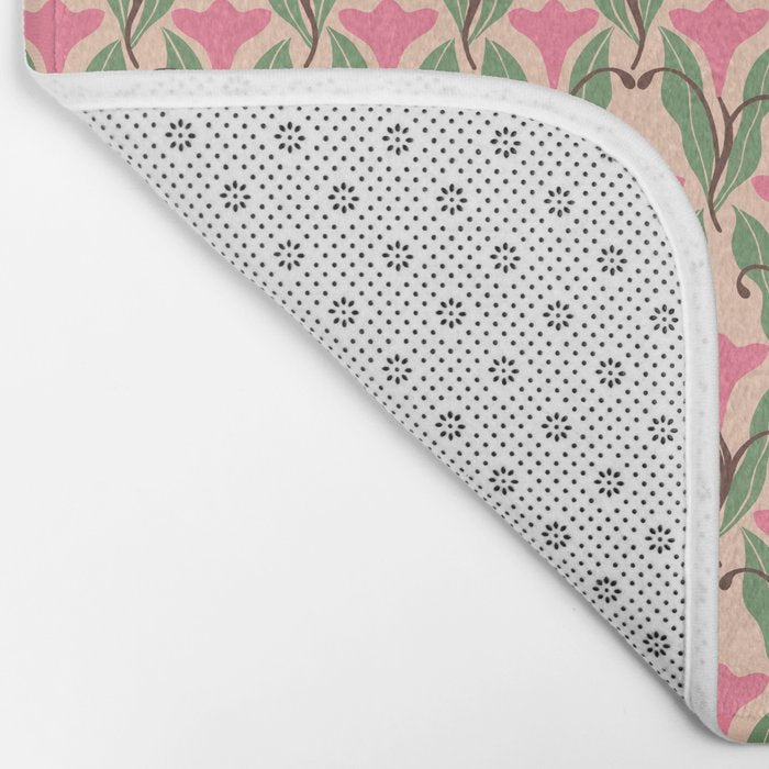 Tulip Whimsy - Heritage Floral Bath Mat Gallery Image 2