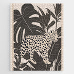 Minimal Jungle Abstract Art 2 Jigsaw Puzzle Gallery Image 1