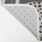 Minimal Jungle Abstract Art 2 Bath Mat Gallery Image 2