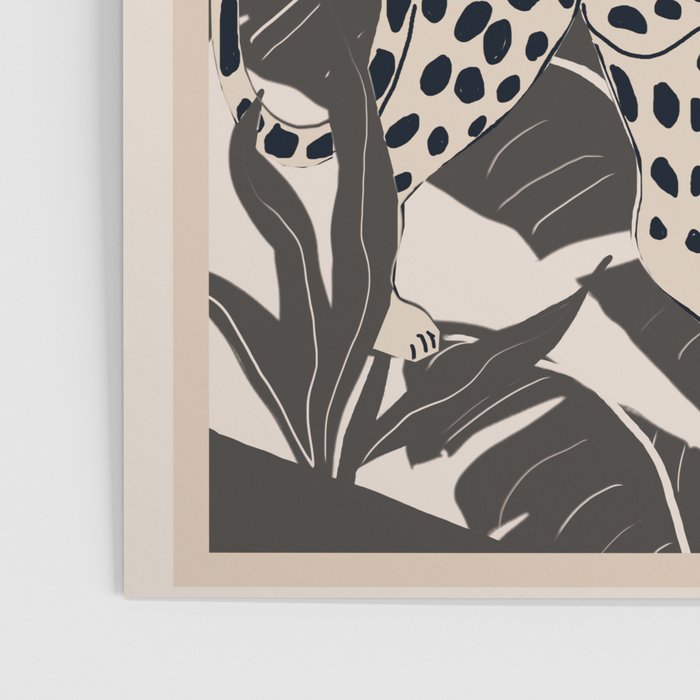Minimal Jungle Abstract Art 2 Poster Gallery Image 3