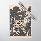 Minimal Jungle Abstract Art 2 Wrapping Paper Gallery Image 1