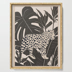 Minimal Jungle Abstract Art 2 Serving Tray Gallery Image 1