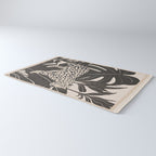 Minimal Jungle Abstract Art 2 Rug Gallery Image 3