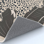 Minimal Jungle Abstract Art 2 Rug Gallery Image 4