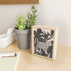 Minimal Jungle Abstract Art 2 Mini Art Print Gallery Image 2