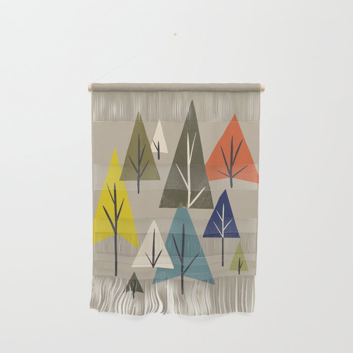 Multicolor Pines Wall Hanging Gallery Image 1