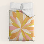 dahlia, pink & orange Comforter Gallery Image 6
