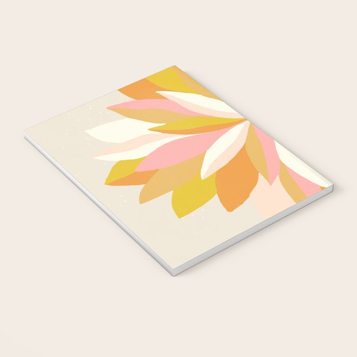 dahlia, pink & orange Notebook Gallery Image 3