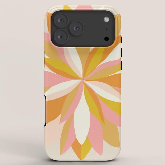 dahlia, pink & orange iPhone Case Gallery Image 8