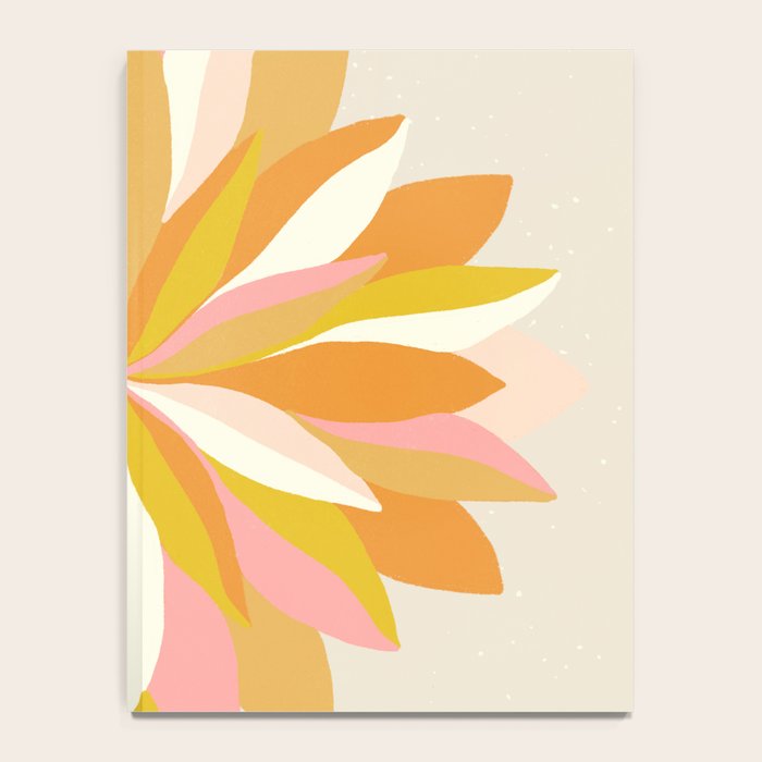 dahlia, pink & orange Notebook Gallery Image 4