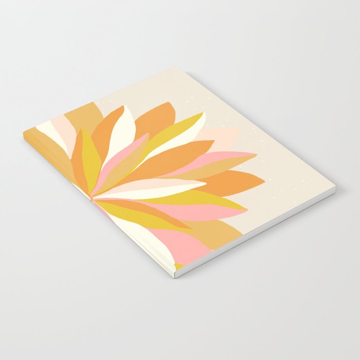 dahlia, pink & orange Notebook Gallery Image 1