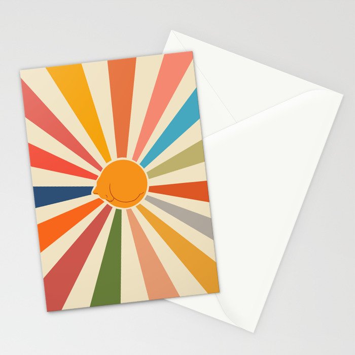 Cat Landscape 47 Stationery Card Gallery Image 2