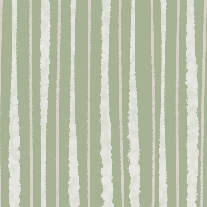 Organic Watercolor Striped Pattern in Sage Coffee Mug Gallery Image 2