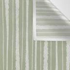 Organic Watercolor Striped Pattern in Sage Wall Tapestry Gallery Image 3