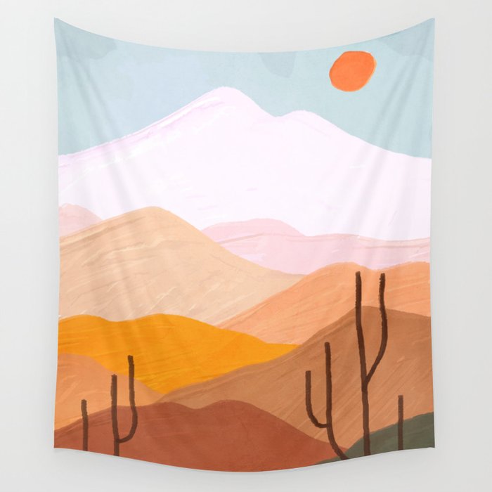 Abstract Landscape III  Wall Tapestry Gallery Image 1