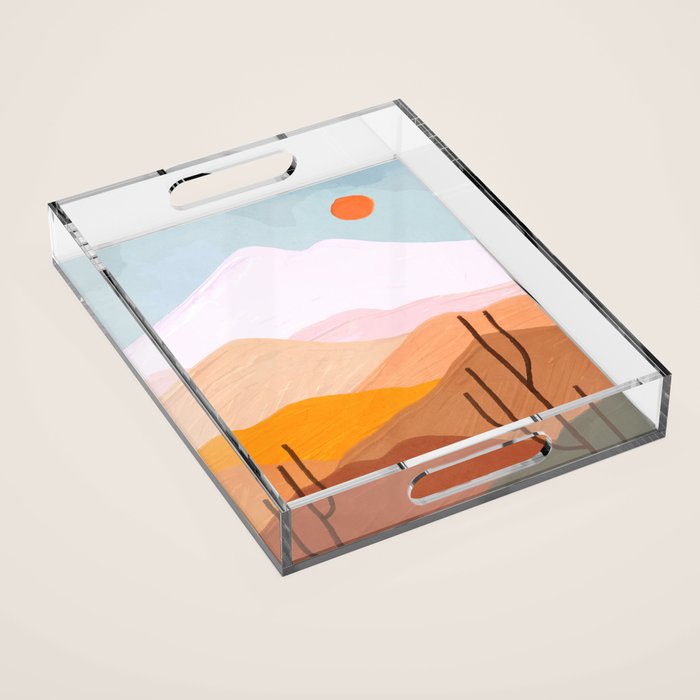 Abstract Landscape III  Acrylic Tray Gallery Image 1