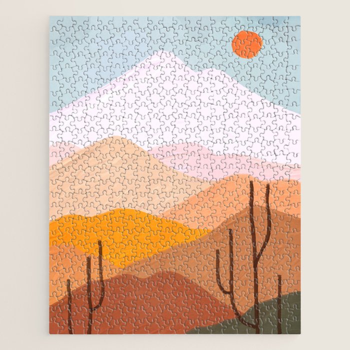Abstract Landscape III  Jigsaw Puzzle Gallery Image 1