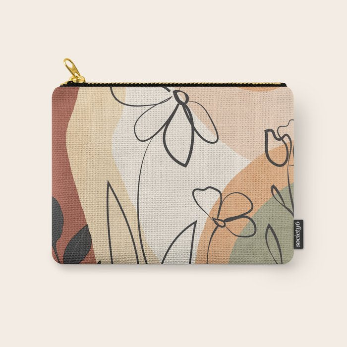 Plant Life Design 9 Carry All Pouch Gallery Image 1