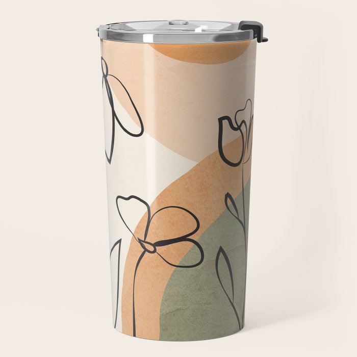 Plant Life Design 9 Travel Mug Gallery Image 2
