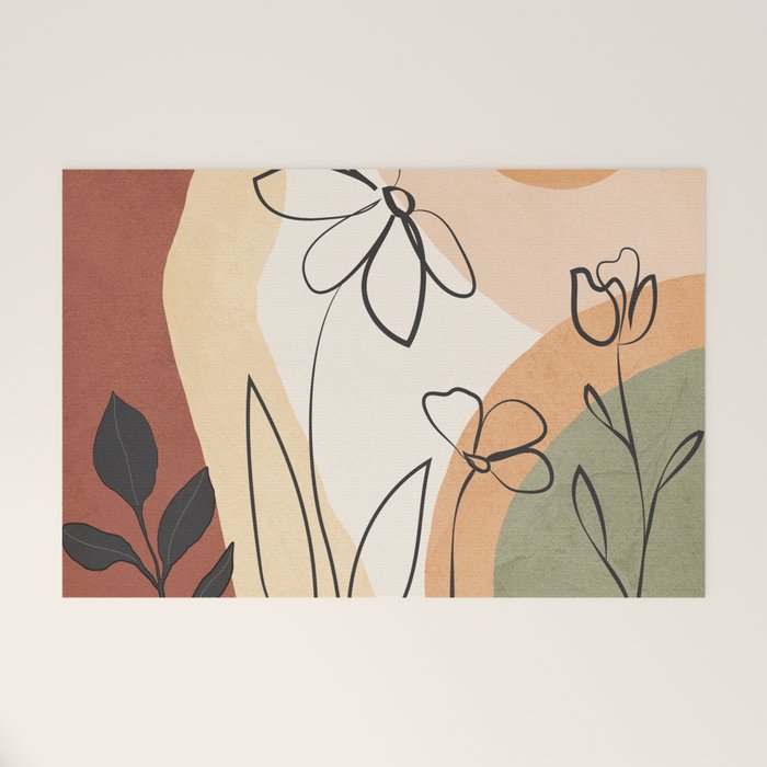 Plant Life Design 9 Welcome Mat Gallery Image 1