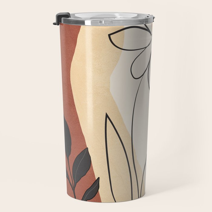 Plant Life Design 9 Travel Mug Gallery Image 3
