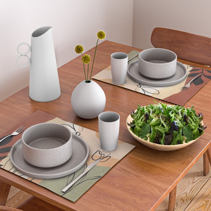Plant Life Design 9 Placemat Gallery Image 2
