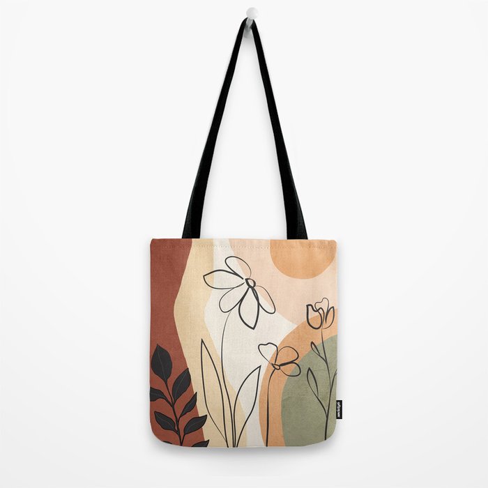 Plant Life Design 9 Tote Bag Gallery Image 2