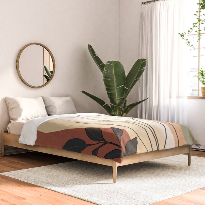 Plant Life Design 9 Comforter Gallery Image 2