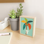 Koala on Coconut Tree Mini Art Print Gallery Image 2