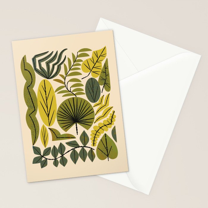 Leaf Collection Stationery Card Gallery Image 2