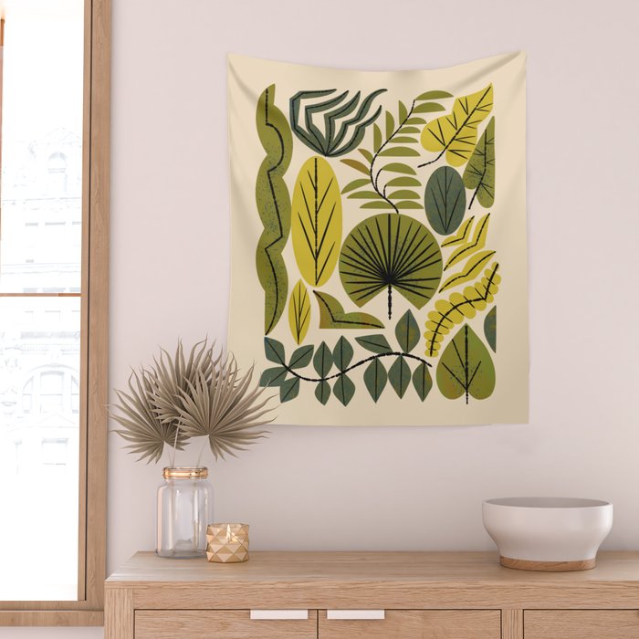 Leaf Collection Wall Tapestry Gallery Image 2